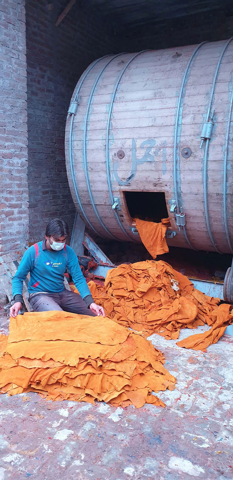 Material handling and preparation in the workshop