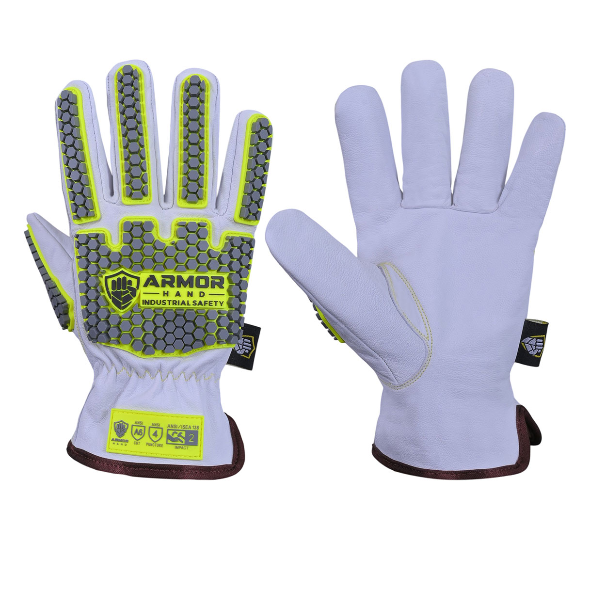Leather Safety Gloves