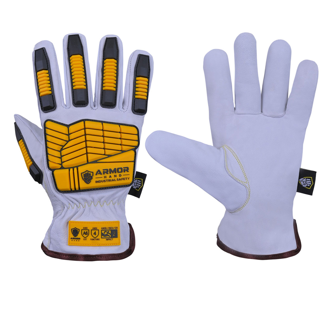 Leather Safety Gloves