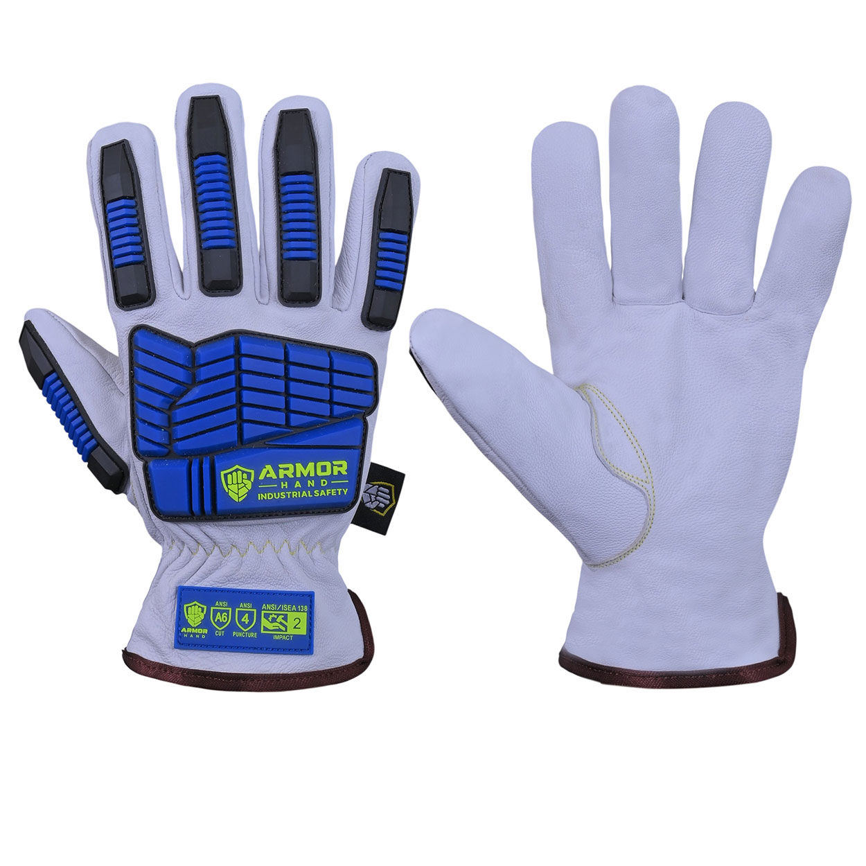 Leather Safety Gloves