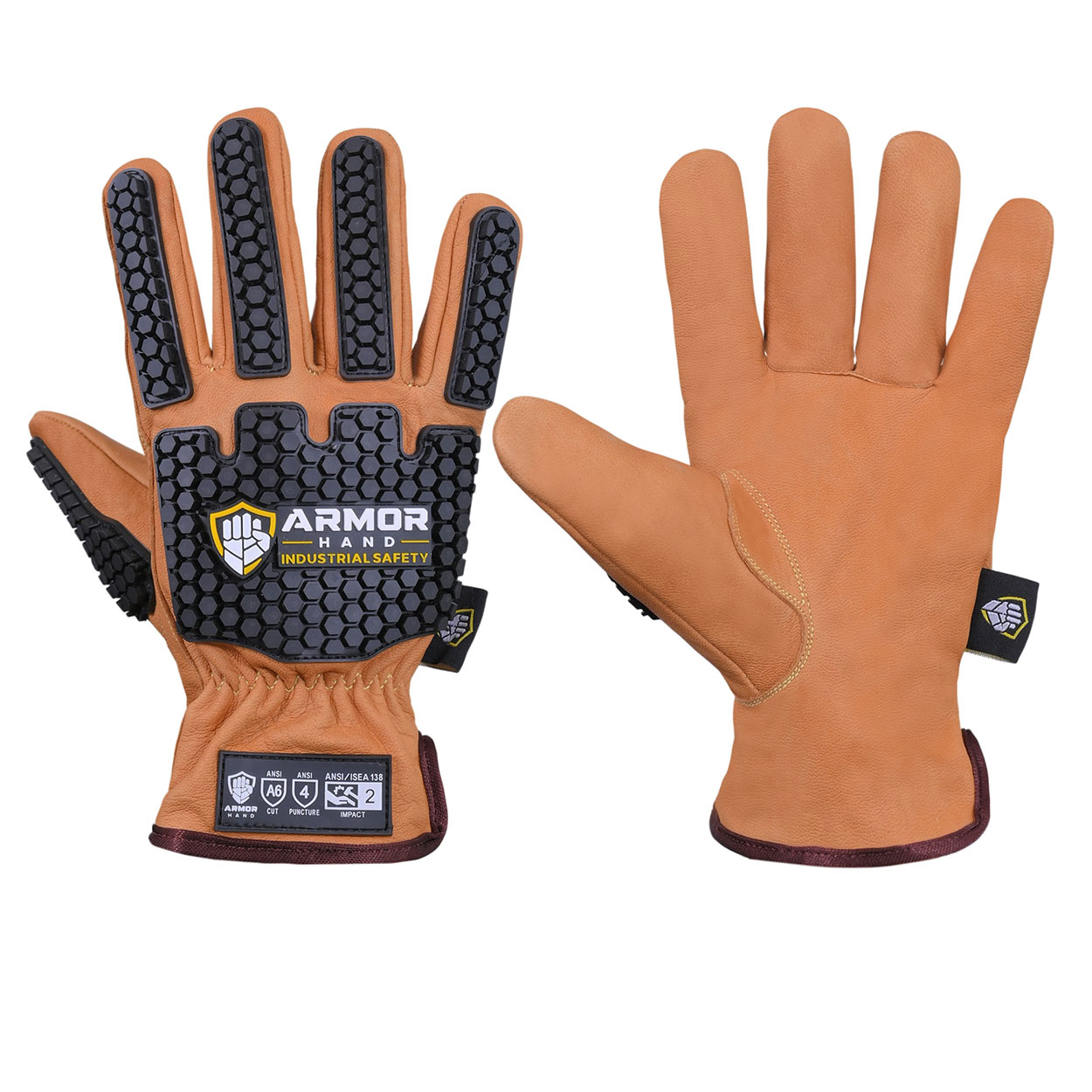 Leather Safety Gloves