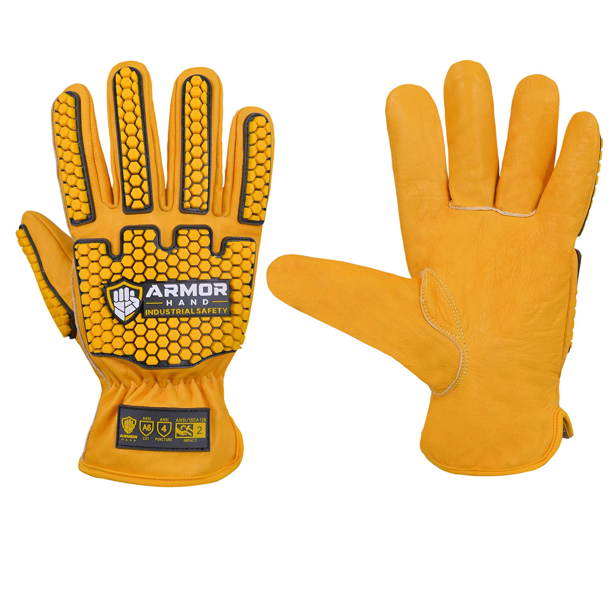 Leather Safety Gloves