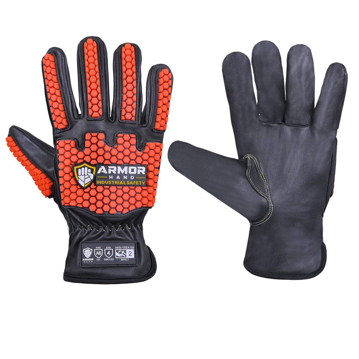 Leather Safety Gloves