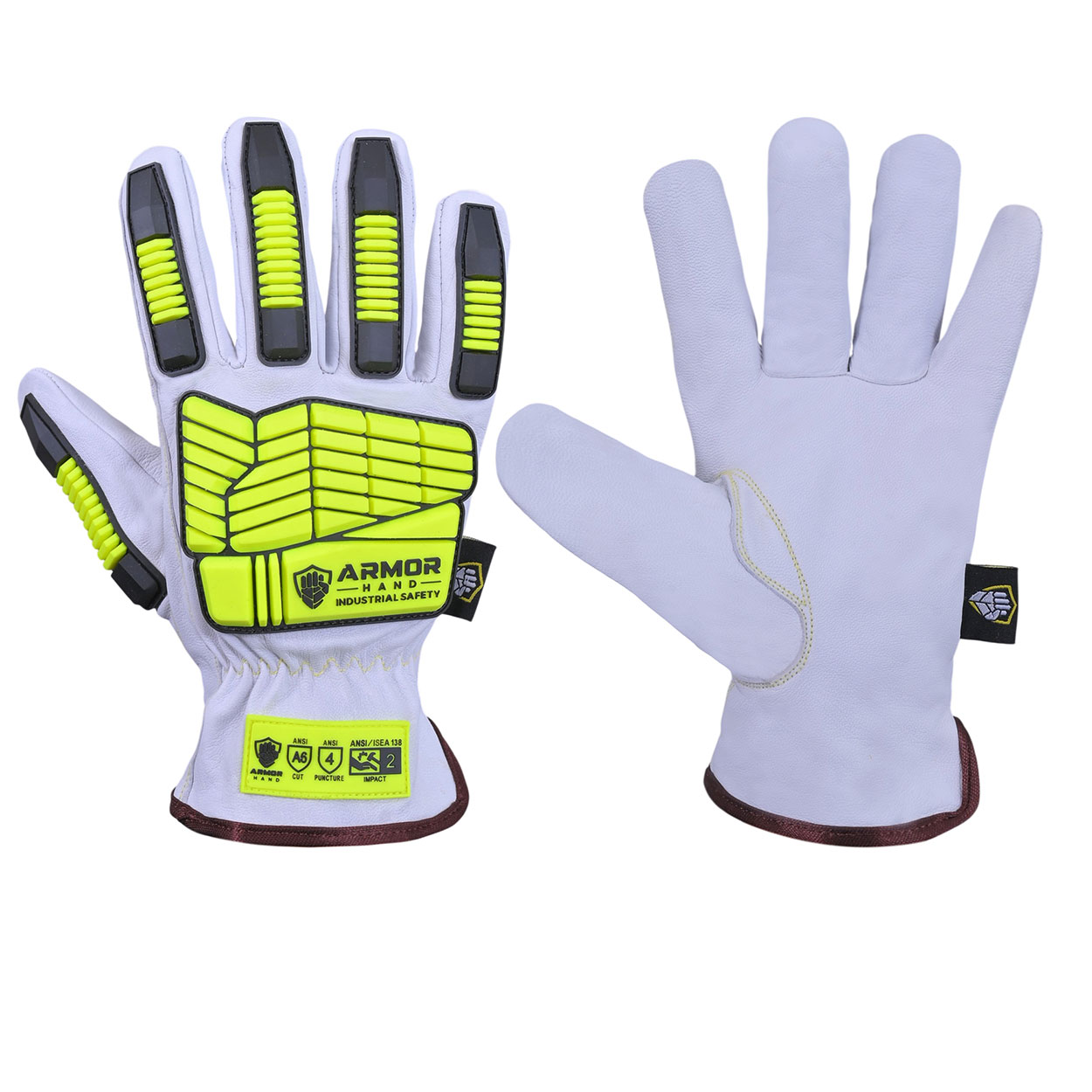 Leather Safety Gloves